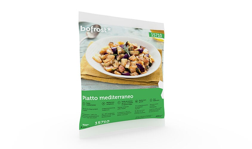 Verdure grigliate e specialit&agrave; - Piatto Mediterraneo